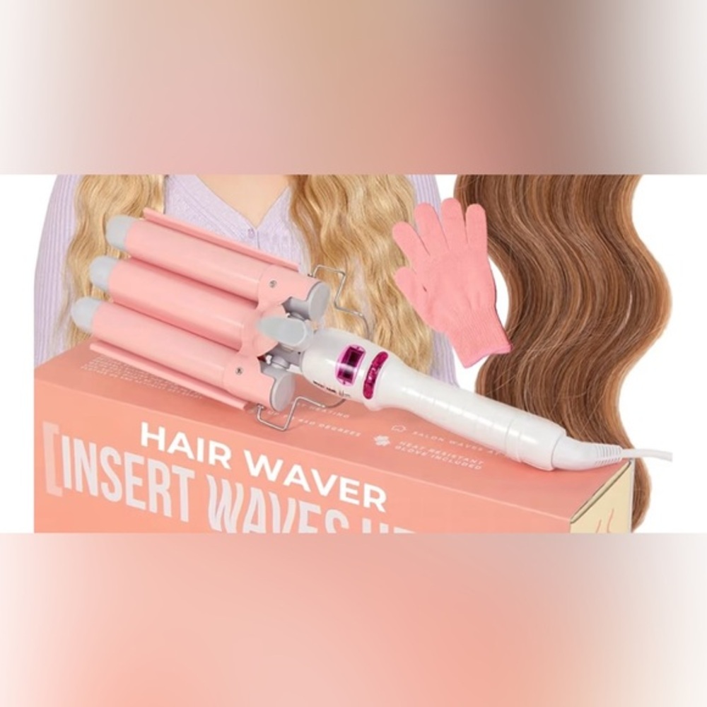 INH Insert Waves Here Hair Waver and Glove NEW IN BOX